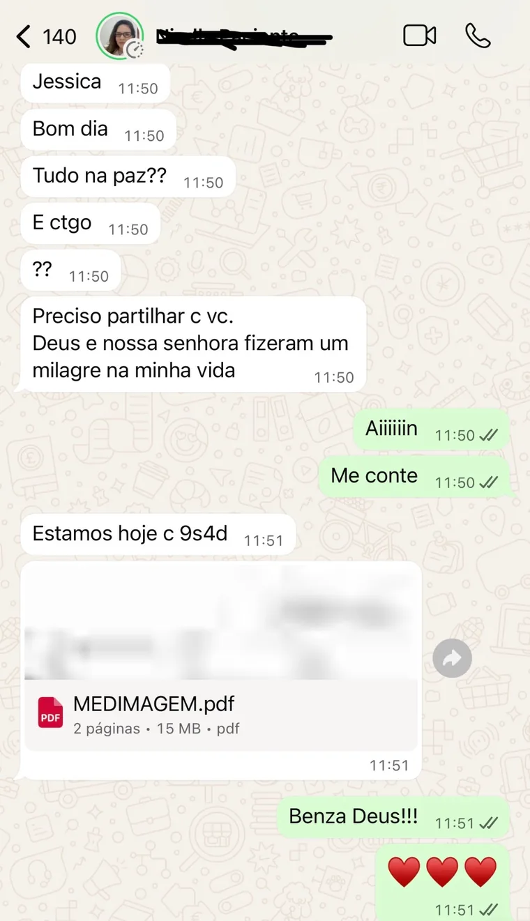 Depoimento real de uma paciente 4