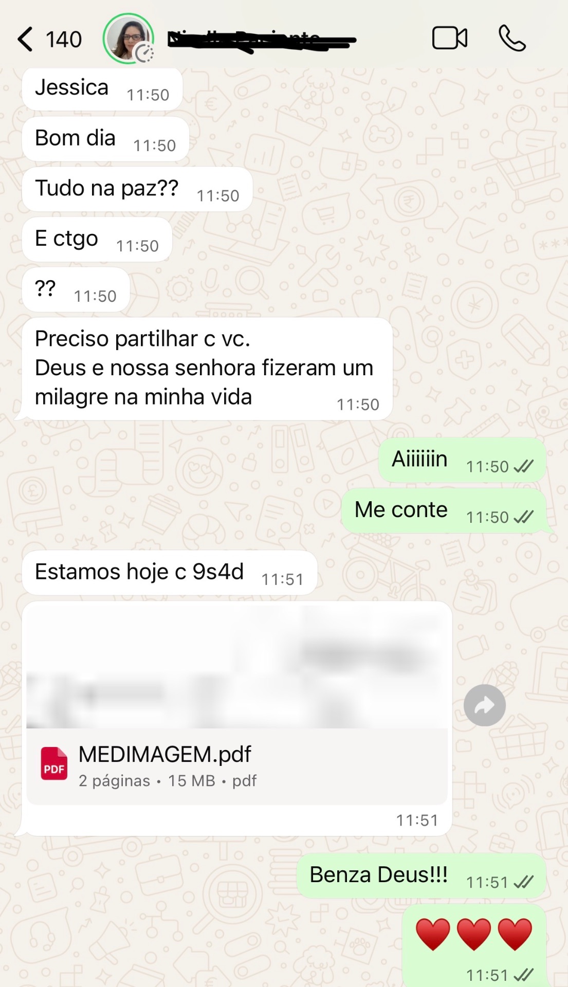 Depoimento real de uma paciente 6