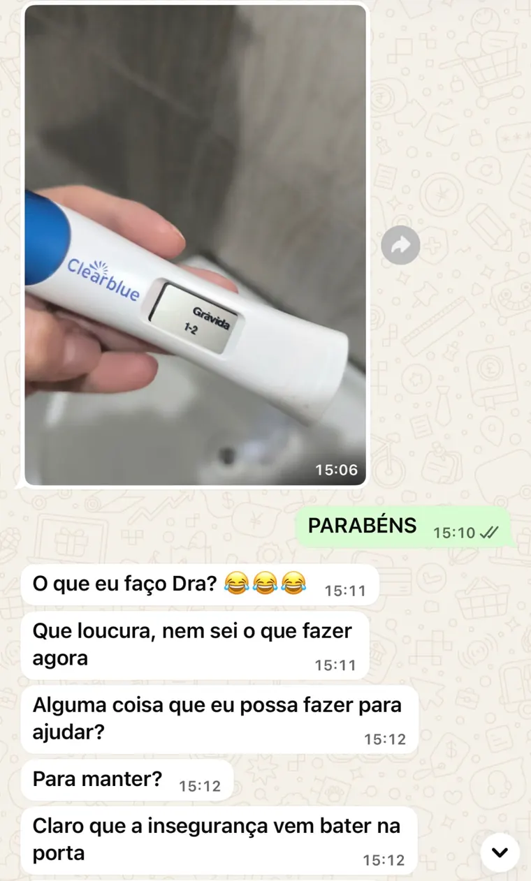 Depoimento real de uma paciente 12