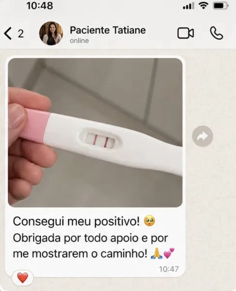 Depoimento real de uma paciente 1